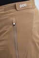 POC Cycling shorts without bib - ESSENTIAL ENDURO - brown