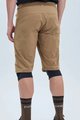 POC Cycling shorts without bib - ESSENTIAL ENDURO - brown