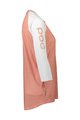 POC Cycling short sleeve jersey - MTB PURE 3/4 LADY - white/pink