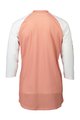 POC Cycling short sleeve jersey - MTB PURE 3/4 LADY - white/pink