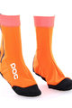 POC Cycling shoe covers - THERMAL BOOTIE - black/orange
