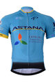 Cycling short sleeve jersey - ASTANA 2017 - light blue