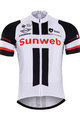 BONAVELO Cycling short sleeve jersey - SUNWEB 2017 - white/black