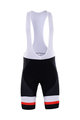 BONAVELO Cycling bib shorts - SUNWEB 2017 - white/black/red