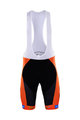 BONAVELO Cycling bib shorts - CCC RENO 2017 - orange/black