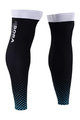 Cycling leg warmers - BORA 2018 - white/black/green