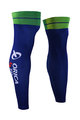 BONAVELO Cycling leg warmers - ORICA 2018 - blue/green