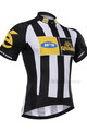 BONAVELO Cycling short sleeve jersey - MTN QHUBEKA 2015 - white/black