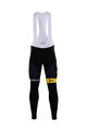 BONAVELO Cycling long bib trousers - ASTANA 2017 WINTER - black