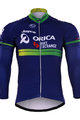 Cycling summer long sleeve jersey - ORICA 2017 SUMMER - blue/green