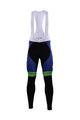 Cycling long bib trousers - ORICA 2017 SUMMER - green/blue/black