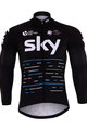 Cycling summer long sleeve jersey - SKY 2017 SUMMER - black