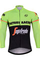 Cycling summer long sleeve jersey - TREK 2017 SUMMER - yellow/black
