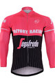 BONAVELO Cycling summer long sleeve jersey - TREK ROSE 2017 SMR - pink/black