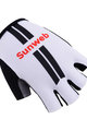 Cycling fingerless gloves - SUNWEB 2017 - white/black