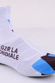 BONAVELO Cycling shoe covers - AG2R 2018 - light blue/black/white