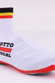 BONAVELO Cycling shoe covers - LOTTO 2018 - white/red