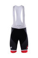 BONAVELO Cycling bib shorts - TREK 2017 - black/red