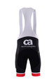 BONAVELO Cycling bib shorts - TREK 2017 - black/red