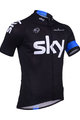 BONAVELO Cycling short sleeve jersey - SKY 2013 - black/blue