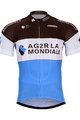 BONAVELO Cycling short sleeve jersey - AG2R 2018 - white/light blue/brown