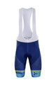Cycling bib shorts - ASTANA 2018 - blue