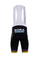 BONAVELO Cycling bib shorts - BORA UCI 2018 - multicolour/black