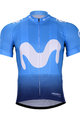 Cycling short sleeve jersey - MOVISTAR 2018 - light blue
