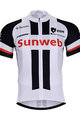 BONAVELO Cycling short sleeve jersey - SUNWEB 2018 - black/white