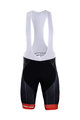 BONAVELO Cycling bib shorts - TREK 2018 - black/red