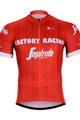 Cycling short sleeve jersey - TREK 2018 - red
