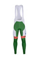 Cycling long bib trousers - BARDIANI 2018 WINTER - green