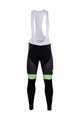 Cycling long bib trousers - CANNONDALE 2018 WNT - green/black