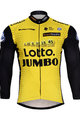 Cycling summer long sleeve jersey - LOTTO 2018 SUMMER - yellow/black
