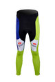BONAVELO Cycling long trousers withot bib - LIQUIGAS 2012 WINTER - black/blue/green