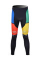 Cycling long trousers withot bib - EDDY MERCKX 2012 SMR - multicolour/black
