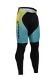 Cycling long trousers withot bib - LOTTO 2015 SUMMER - light blue/black