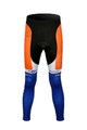 Cycling long trousers withot bib - RABOBANK 2012 SUMMER - black/blue/orange