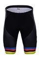 Cycling shorts without bib - BORA UCI 2018 KIDS - multicolour/black