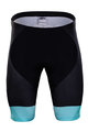 Cycling shorts without bib - BORA 2018 KIDS - green/black