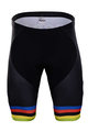 Cycling shorts without bib - BORA UCI 2018 - black/multicolour