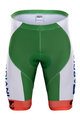 Cycling shorts without bib - BARDIANI 2018 - orange/green/white