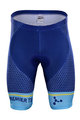 Cycling shorts without bib - ASTANA 2018 - blue/light blue