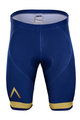 Cycling shorts without bib - AQUA BLUE 2018 - gold/blue