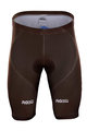 Cycling shorts without bib - AG2R 2018 - brown