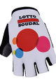 BONAVELO Cycling fingerless gloves - LOTTO 2018 - red/white