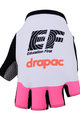 Cycling fingerless gloves - CANNONDALE 2018 - pink/white