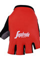 Cycling fingerless gloves - TREK 2018 - red