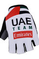 Cycling fingerless gloves - UAE 2018 - white/red/black