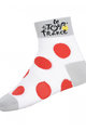 Cyclingclassic socks - TOUR DE FRANCE  - white/red